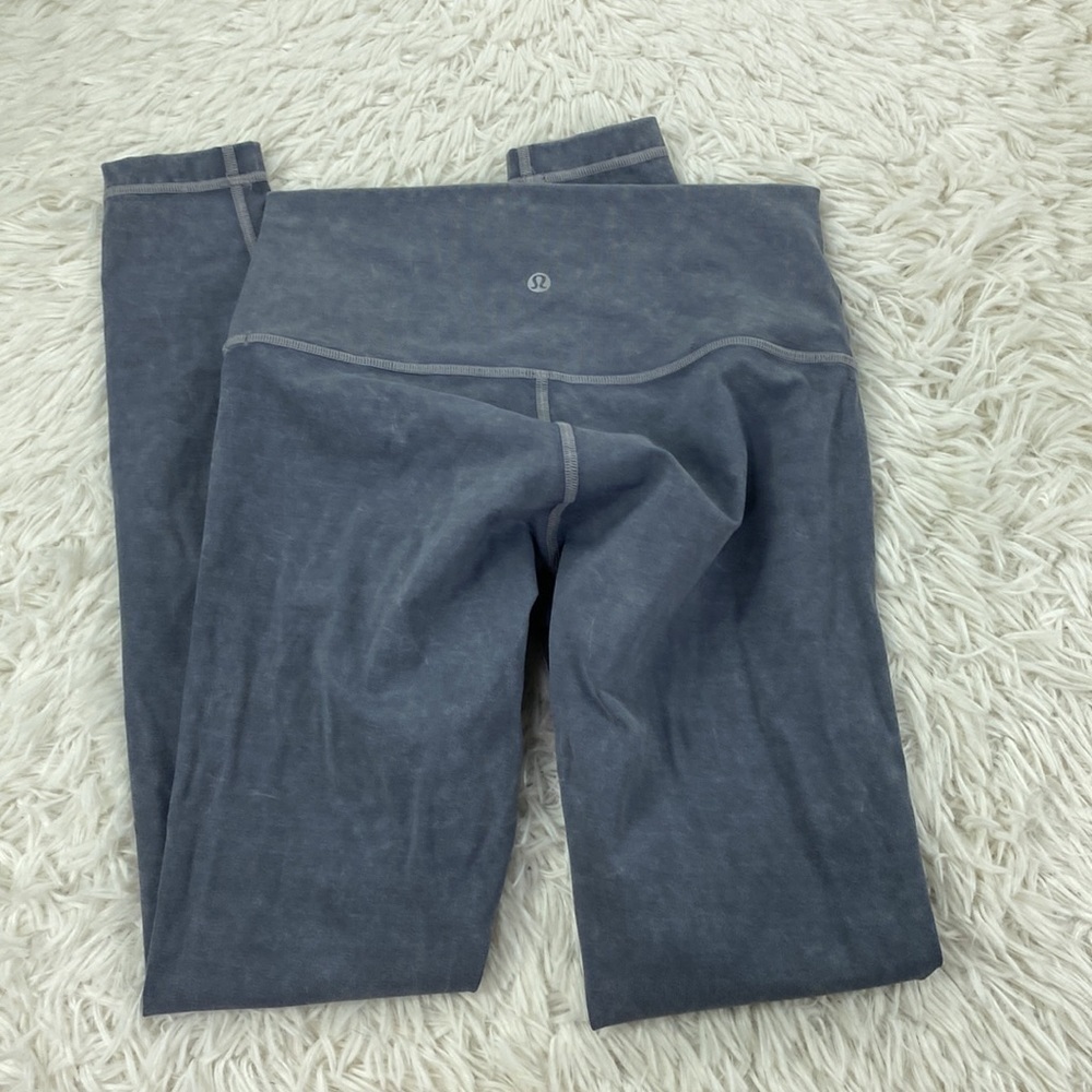 Lululemon Wunder Under High-Rise Tight 25" *Full-On Luxtreme Washed Moon Blue - Picture 4 of 6